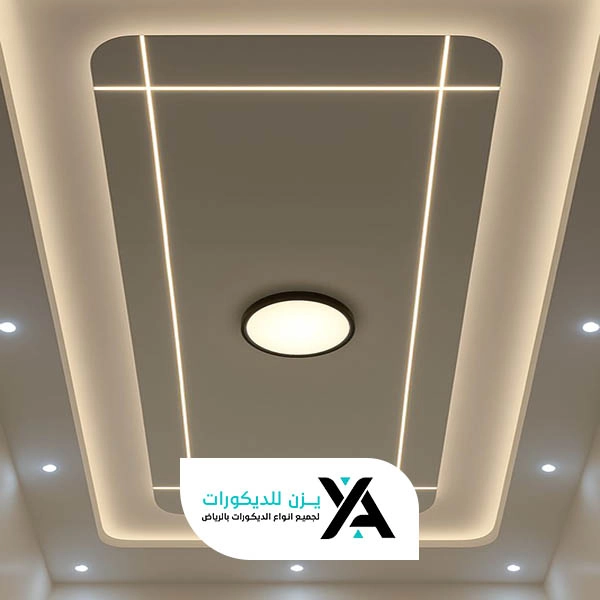ديكورات إضاءة LED للأسقف