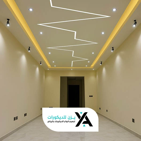 ديكور اضاءة اسقف الرياض