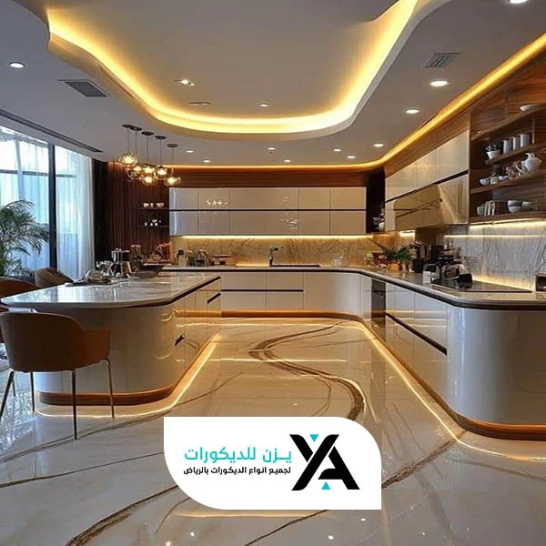 ديكور اضاءة اسقف الرياض